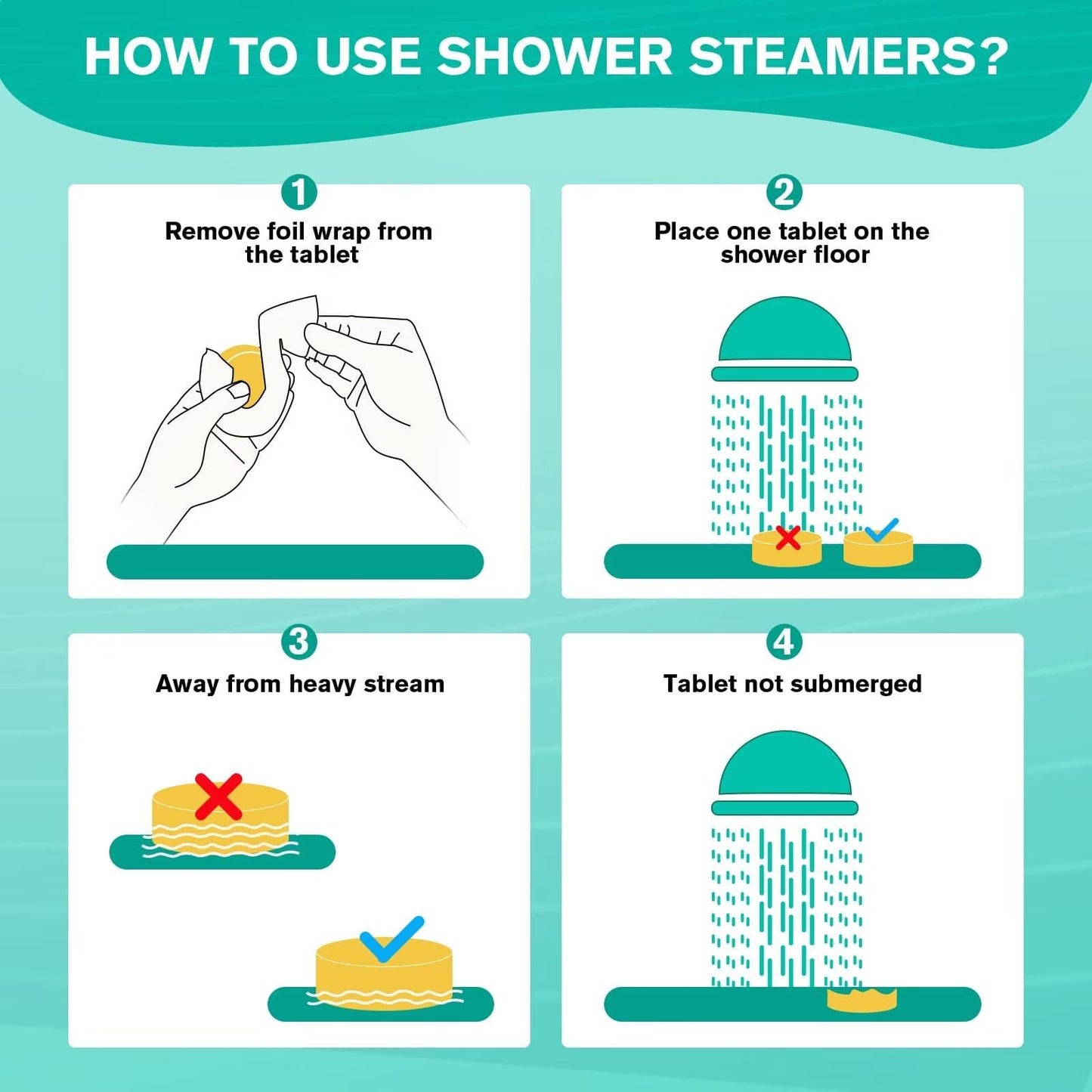 Shower Steamers Aromatherapy - 18 Pack Gifts for Women, Organic Essential Oils, Self Care, Birthday, Mothers Day Gifts for Women, Men, Mom, Dad