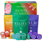 Shower Steamers Aromatherapy - 18 Pack Gifts for Women, Organic Essential Oils, Self Care, Birthday, Mothers Day Gifts for Women, Men, Mom, Dad